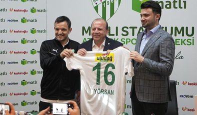 Bursaspor'dan dev stat isim sponsorluğu anlaşması!