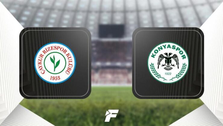 Çaykur Rizespor-Konyaspor maçı ne zaman, saat kaçta, hangi kanalda? (Muhtemel 11'ler)